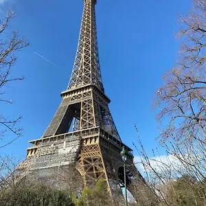 Small Near Eiffel Tower Paris